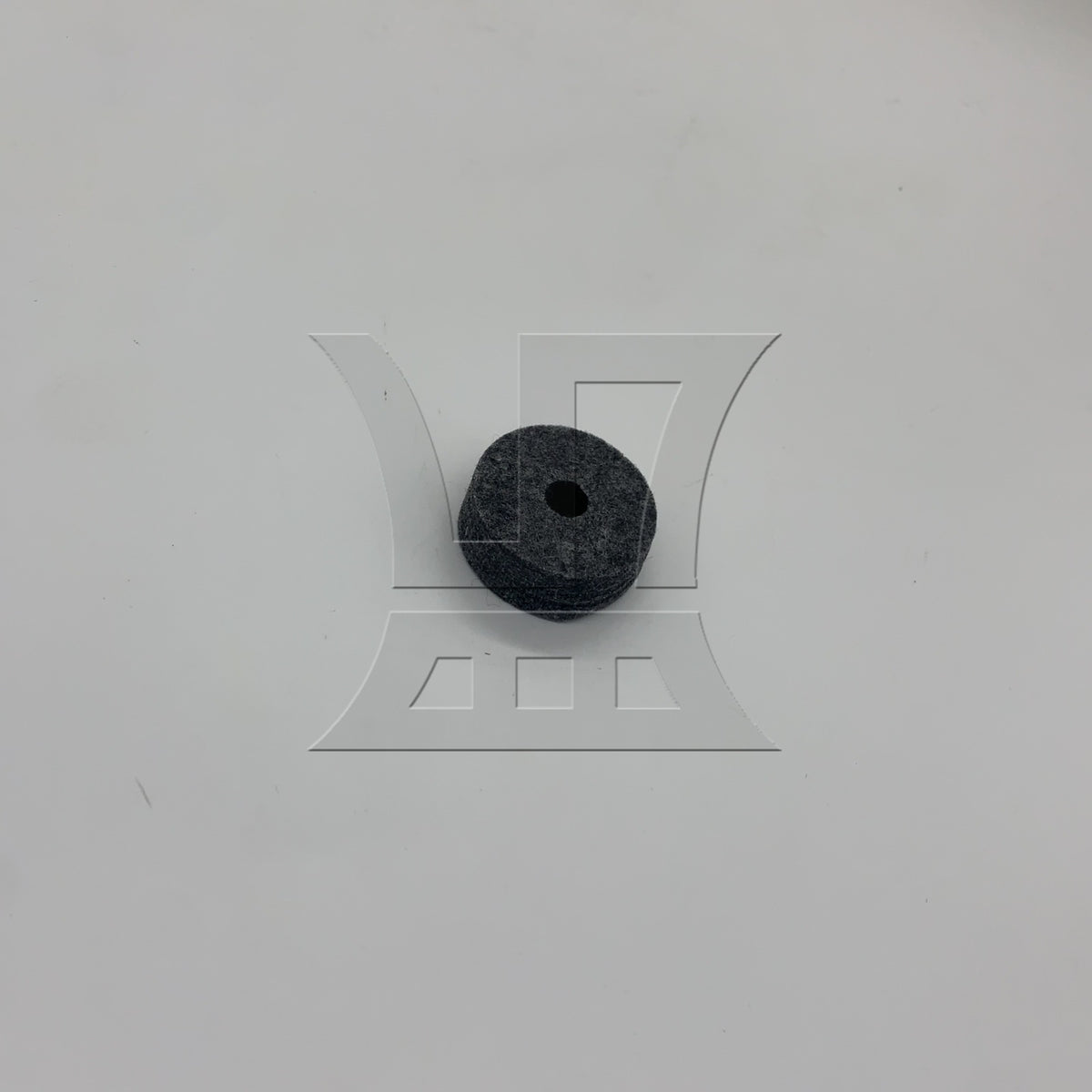 BQLZR 1pc Cymbal Stand Drum Felt Washer 15mm Thick Black for Drum Kit Repair Replacement Parts