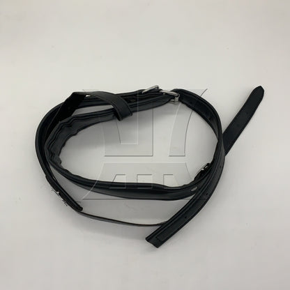BQLZR 1pc Artificial Leather Accordion Strap Black for Accordion Strap Replacement