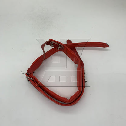 BQLZR 1pc Artificial Leather Accordion Strap Red for Accordion Strap Replacement