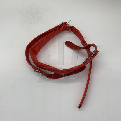 BQLZR 1pc Artificial Leather Accordion Strap Red for Accordion Strap Replacement