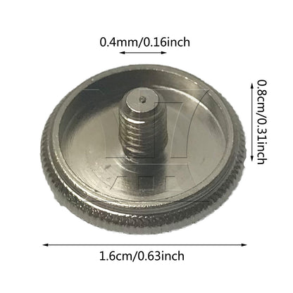 BQLZR 1pc Abalone Shell Trumpet Finger Key Button for Trumpet Replacement and Repair