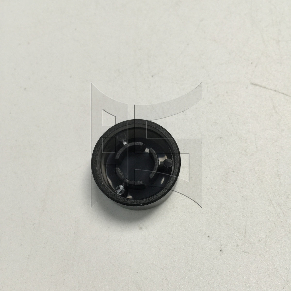 BQLZR 1pc Electric Guitar Effect Pedal Knob Cap Black Nail Cap