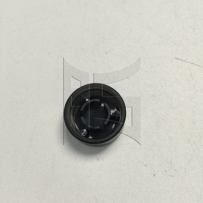 BQLZR 1pc Electric Guitar Effect Pedal Knob Cap Black Nail Cap