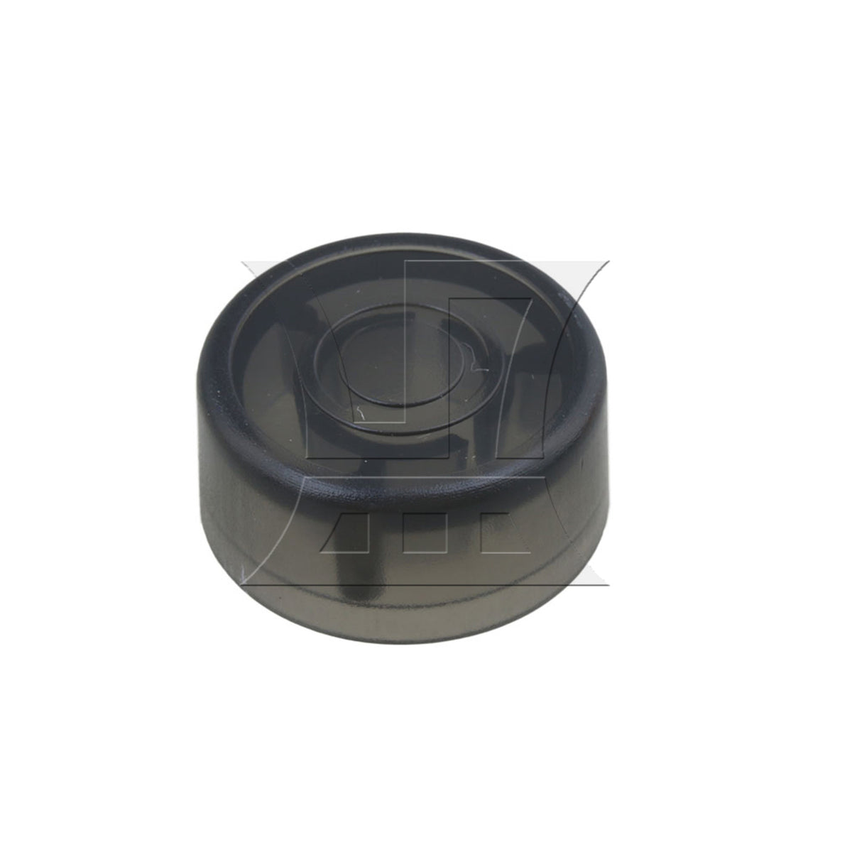 BQLZR 1pc Electric Guitar Effect Pedal Knob Cap Black Nail Cap