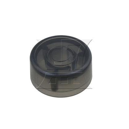 BQLZR 1pc Electric Guitar Effect Pedal Knob Cap Black Nail Cap
