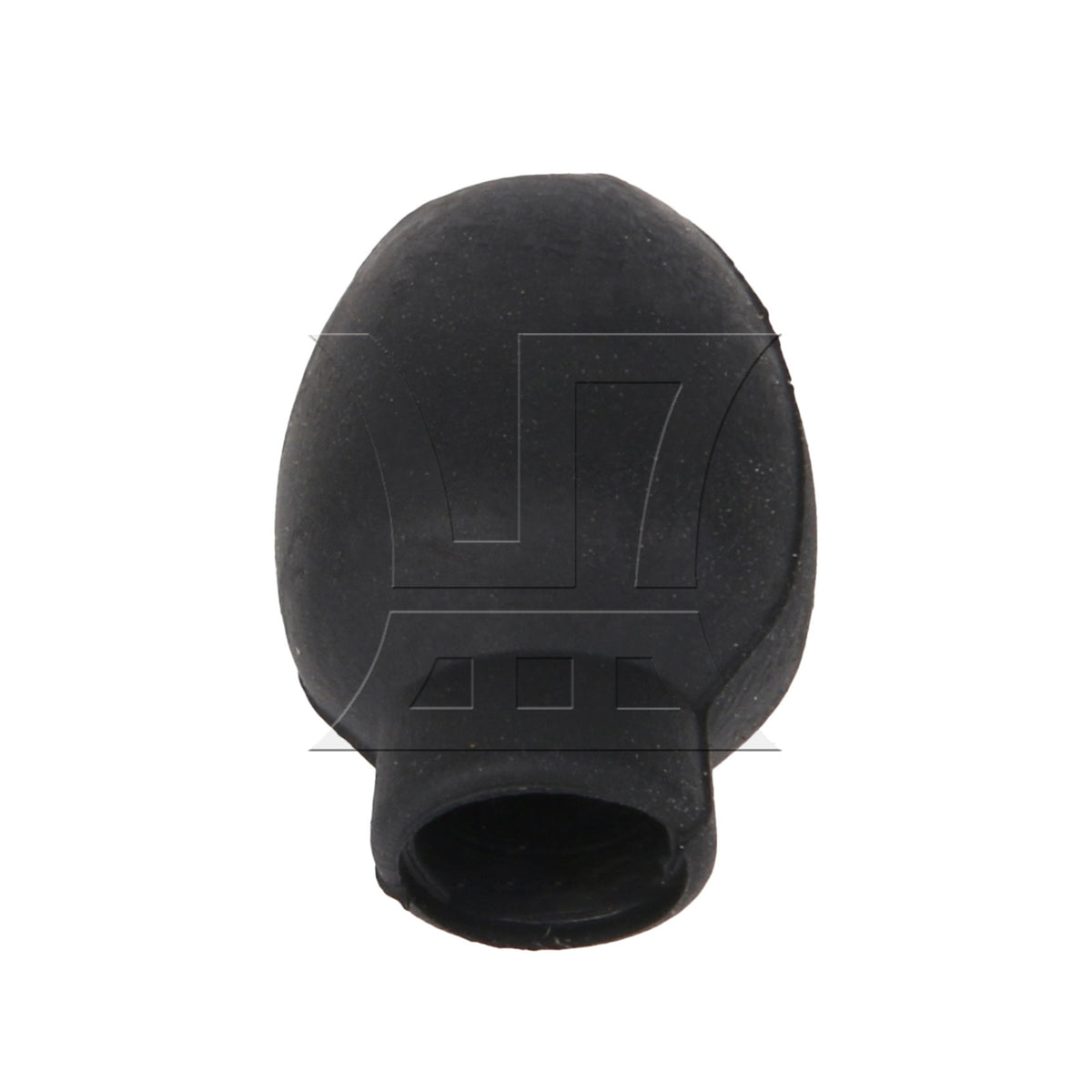 BQLZR 1pc Rubber Drumstick Tips Black For Drum Kit Repair Replacement Parts