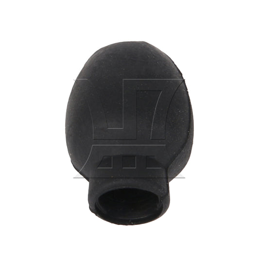 BQLZR 1pc Rubber Drumstick Tips Black For Drum Kit Repair Replacement Parts