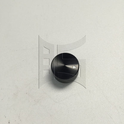 BQLZR 1pc Guitar Volume Tone Control Knob 20 x 15.5 x 6mm Black Electric Guitar Potentiometer Knob Cap