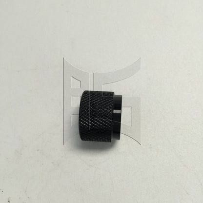 BQLZR 1pc Guitar Volume Tone Control Knob 20 x 15.5 x 6mm Black Electric Guitar Potentiometer Knob Cap