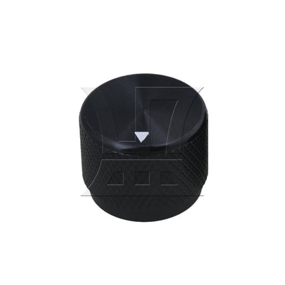 BQLZR 1pc Guitar Volume Tone Control Knob 20 x 15.5 x 6mm Black Electric Guitar Potentiometer Knob Cap