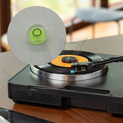 BQLZR 1pc Vinyl Record Player Bubble Spirit Level 12 x 6 Mm for Turntable Record Player Accessories