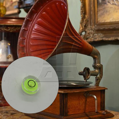 BQLZR 1pc Vinyl Record Player Bubble Spirit Level 12 x 6 Mm for Turntable Record Player Accessories