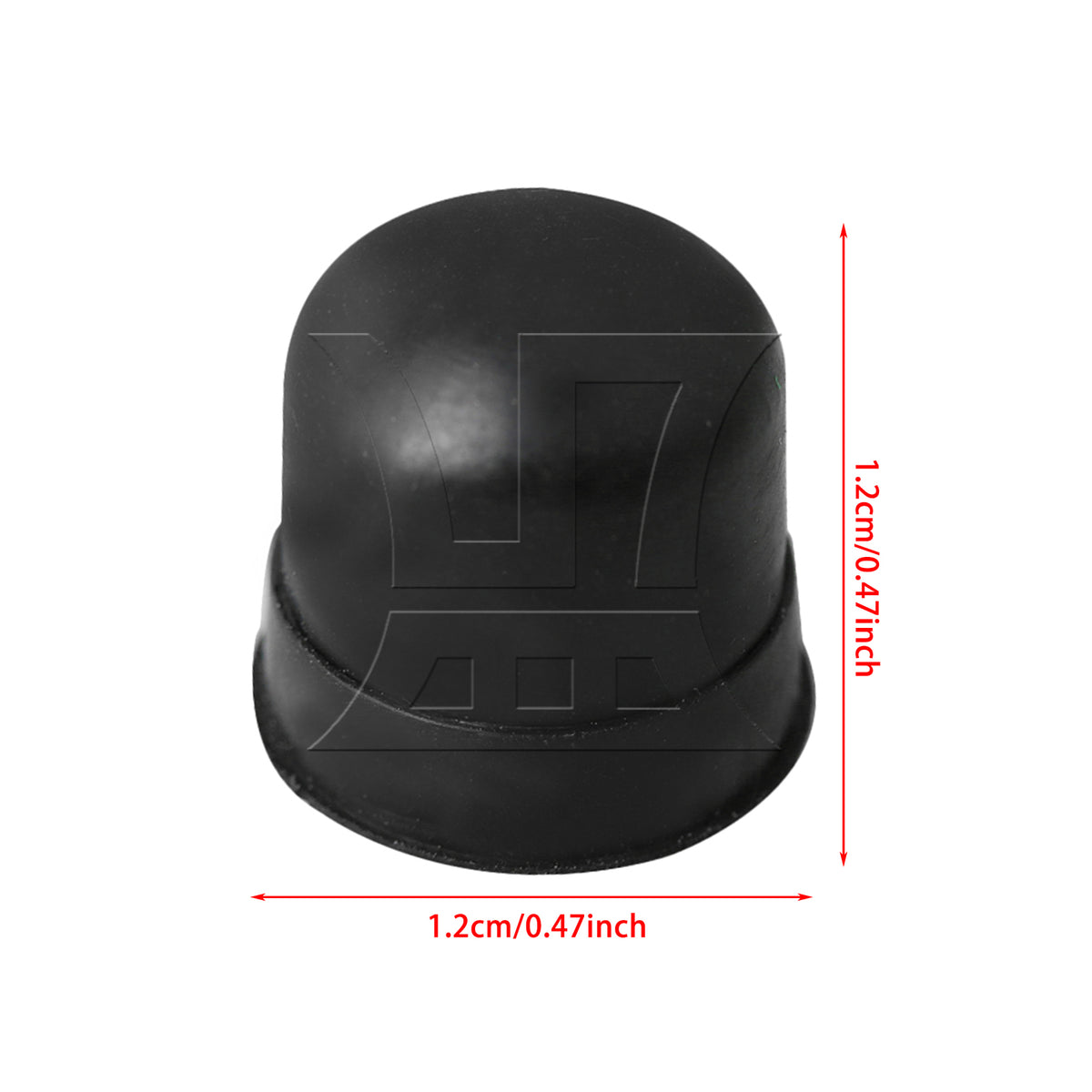 BQLZR 1pc Trombone Support Rubber Feet Black For Trombone Instrument Repair Accessories