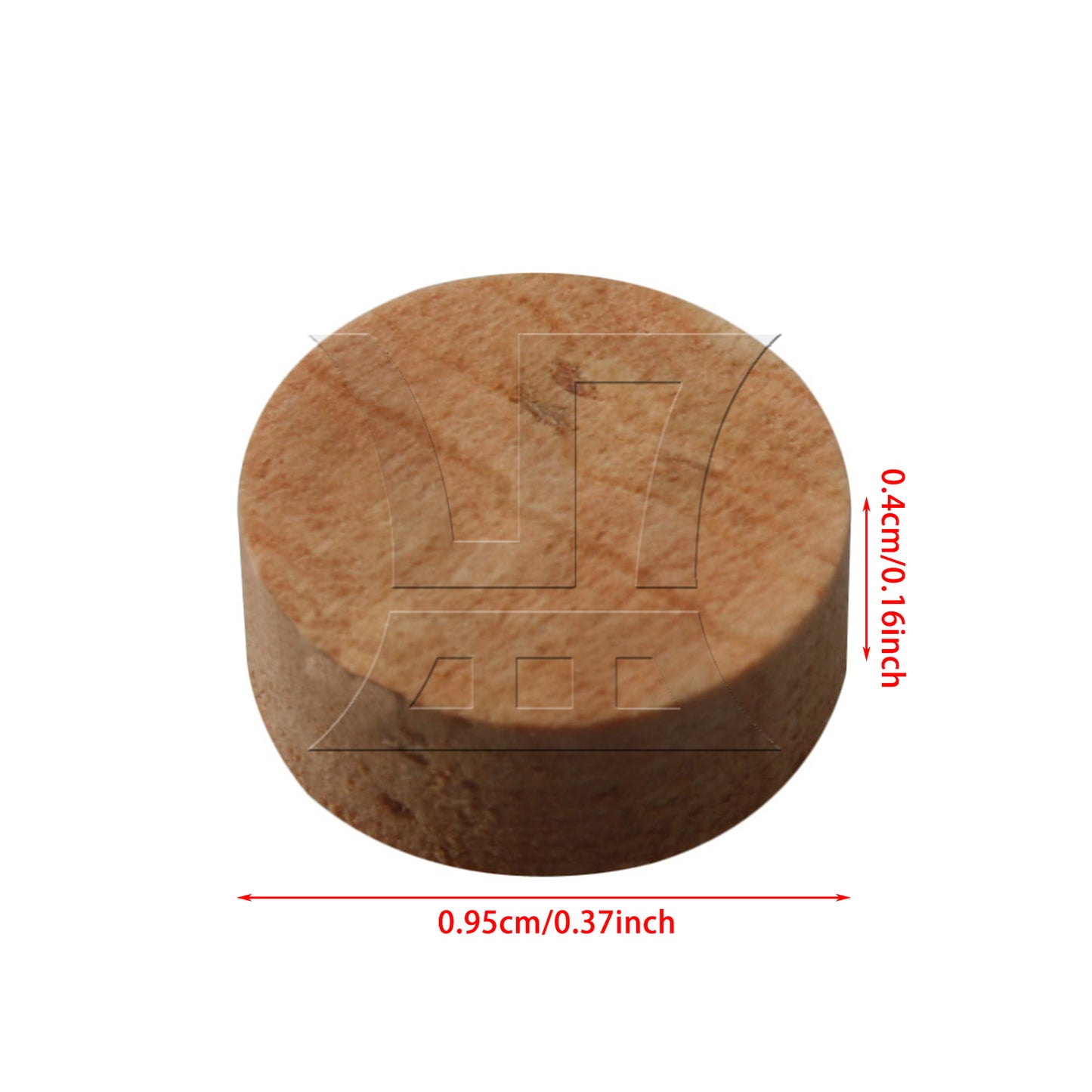 BQLZR 1pc Trombone Drain Valve Cork Pad For Small Trumpet Short Musical Instrument Repair Accessories