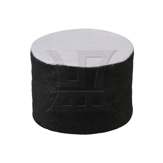 BQLZR 1pc Drum Trigger Sponge Column 28 x 20mm Black For Special Vibration Vibration Sensing Sponge Column For Electric Drums