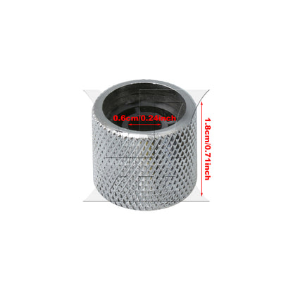 BQLZR 1pc Electric Guitar Potentiometer Knob Chrome for Volume Adjustment Electric Guitar Accessories