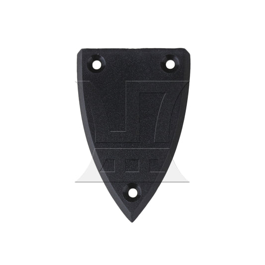 BQLZR 1pc Guitar Truss Rod Cover Triangle Black Electric Guitar Acoustic Guitar Head Adjusting Rod Cover Piece