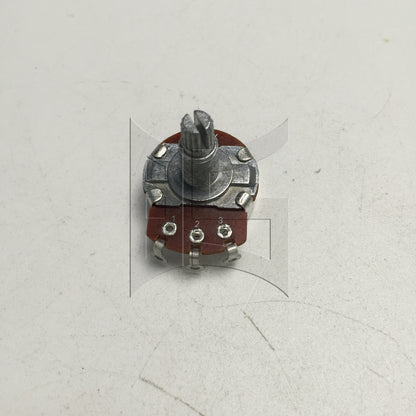 BQLZR 1pc Electric Guitar Potentiometer Shaft Length 18mm A500K Chrome for Electric Guitar Repair Replacement Parts