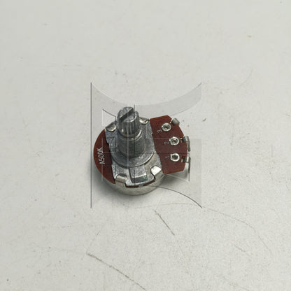 BQLZR 1pc Electric Guitar Potentiometer Shaft Length 18mm A500K Chrome for Electric Guitar Repair Replacement Parts