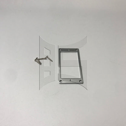 BQLZR 1pc Metal Pickup Ring Chrome Electric Guitar Pickup Border Frame