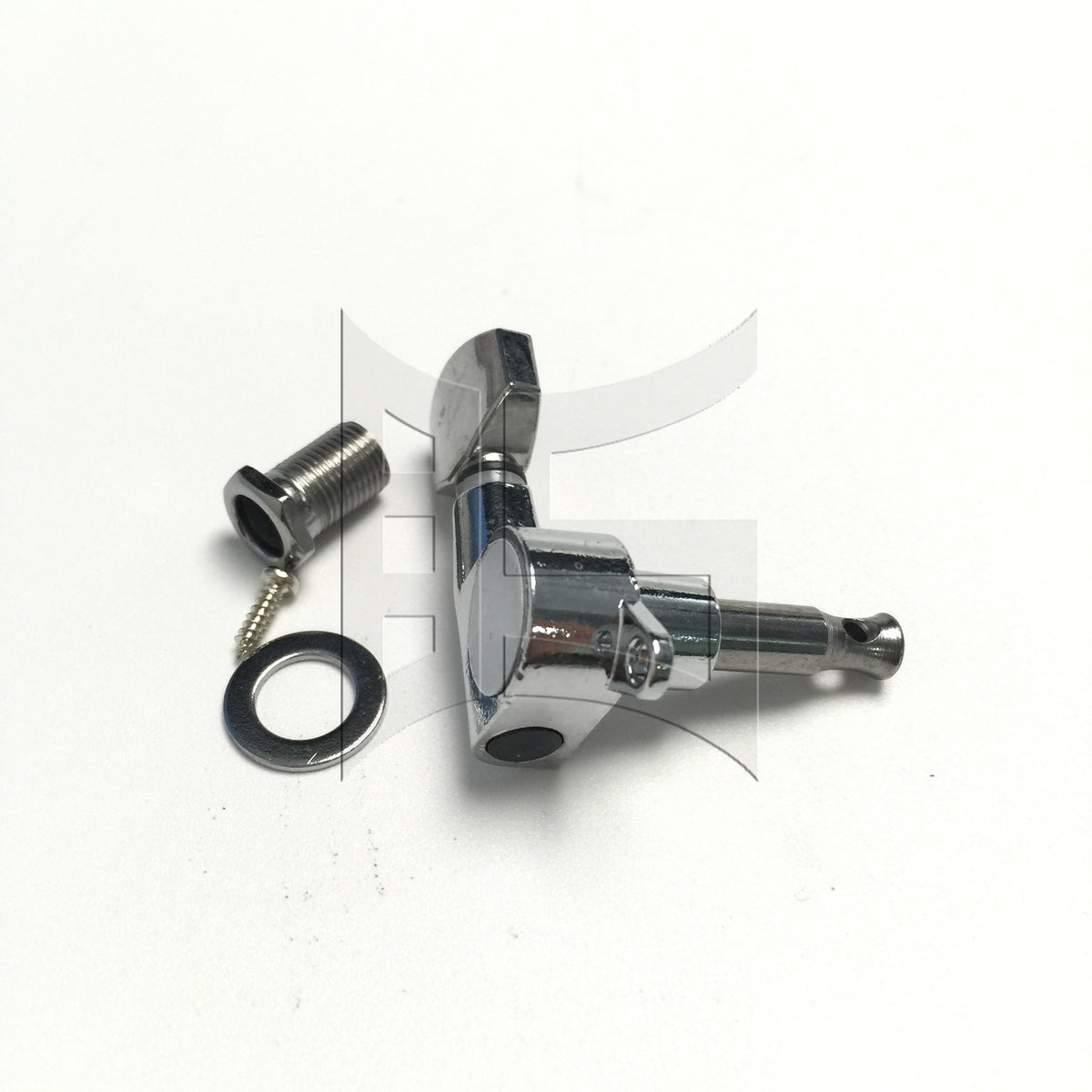 BQLZR 1pc  Electric Guitar Small Square Head Guitar String Tuner Button Chrome Right Musical Instrument Accessories