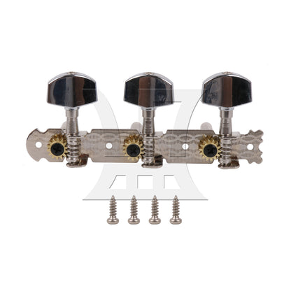 BQLZR 1pc Classical Guitar Tuning Peg Chrome Right Classical Guitar Winder Buttons