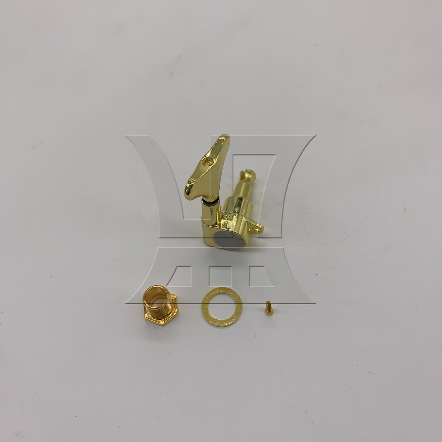 BQLZR 1pc Bass Tuning Peg Golden Right Fully Closed Button of Electric Bass