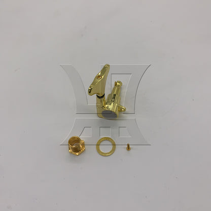 BQLZR 1pc Bass Tuning Peg Golden Right Fully Closed Button of Electric Bass