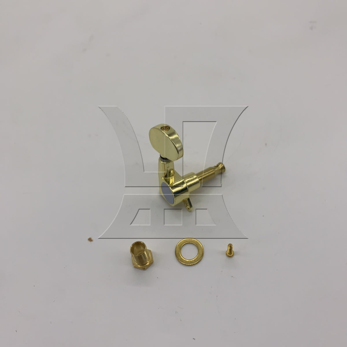 BQLZR 1pc String Tuning Peg Semicircular Golden Right Fully Closed Knob of Electric Guitar