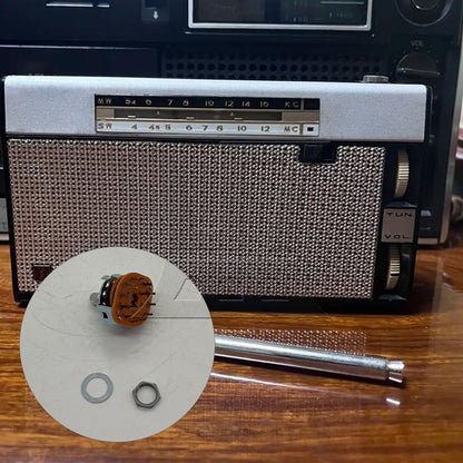 BQLZR 1pc Audio Potentiometer M1 Electric Guitar Potentiometer Tone Volume Adjustment Potentiometer