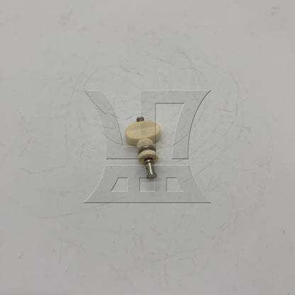BQLZR 1pc Ukulele Tuning Peg White Ukulele Repair Metal Knob