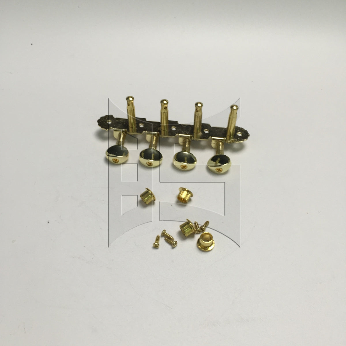 BQLZR 1pc Mandolin Tuning Peg Left Gold Four-Couple Mandolin String Knob String Quadrille Reel