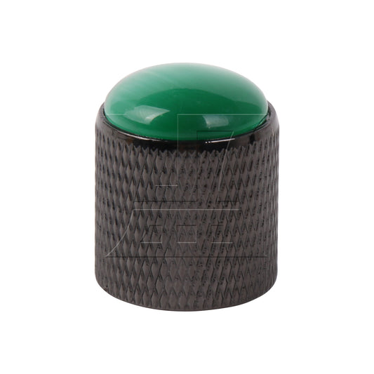 Electric Guitar Bass Volume Tone Control Knob 0.89inch H x 0.75inch Dia Green