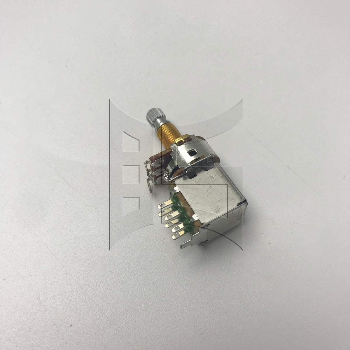 BQLZR 1pc Pull Potentiometer Long Axis 18MM Volume Knob B500K Gold for ElectricGuitar Bass