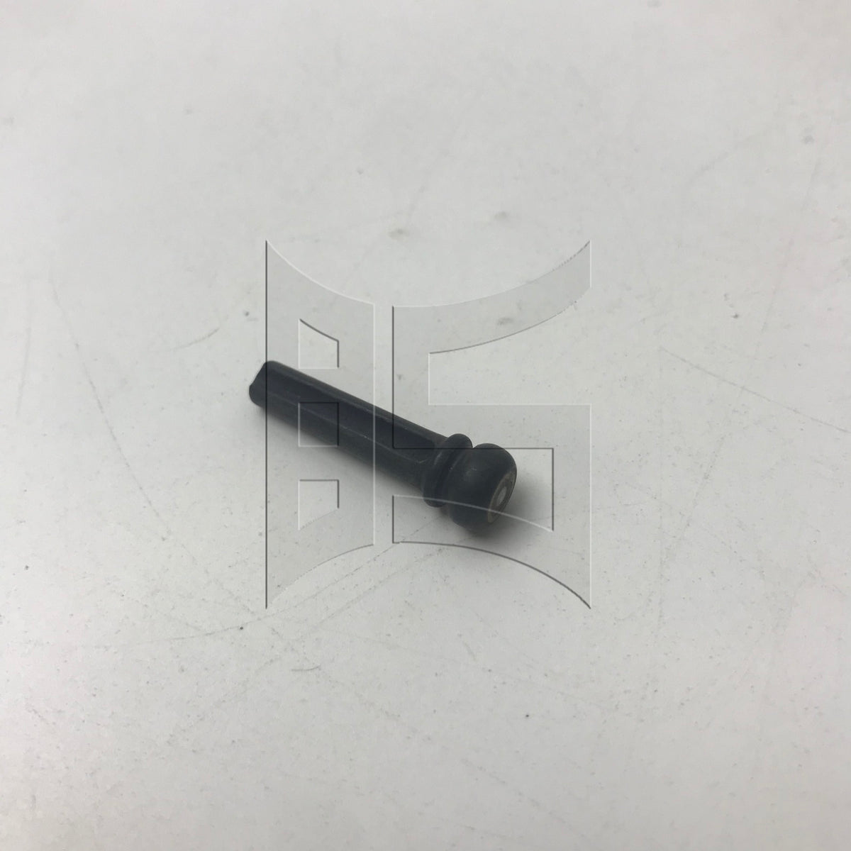 BQLZR 1pc Folk Guitar Ebony Bridge Pin Black & White For Guitar Repair Replacement