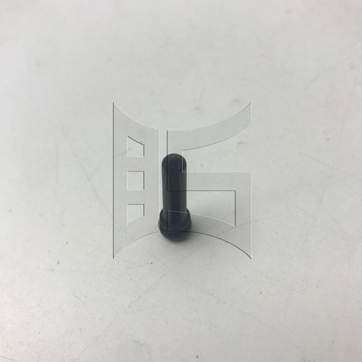 BQLZR 1pc Folk Guitar Ebony Bridge Pin Black & White For Guitar Repair Replacement