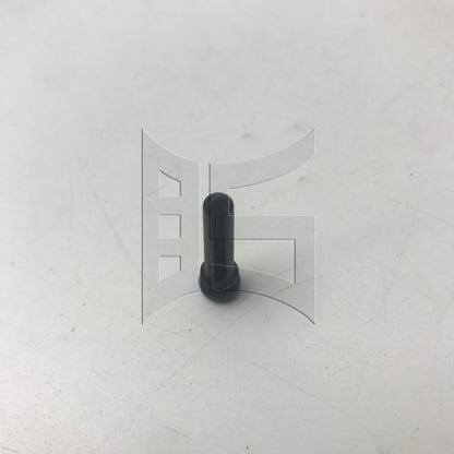 BQLZR 1pc Folk Guitar Ebony Bridge Pin Black & White For Guitar Repair Replacement