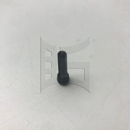BQLZR 1pc Folk Guitar Ebony Bridge Pin Black & White For Guitar Repair Replacement