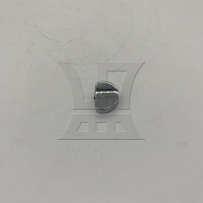BQLZR 1pc Semicircular Guitar Tuning Peg Button Alloy Silver for Guitar Tuning Button Handle
