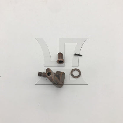 BQLZR 1pc Fully Enclosed Electric Guitar Tuning Peg Bronze Right for Volume Adjustment Electric Guitar Accessories