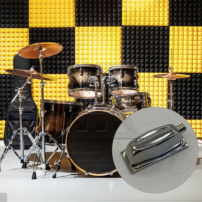 BQLZR 1pc Drum Lug Silver for Drum Set Installation
