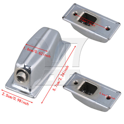 BQLZR 1pc Drum Lug Silver for Drum Set Installation