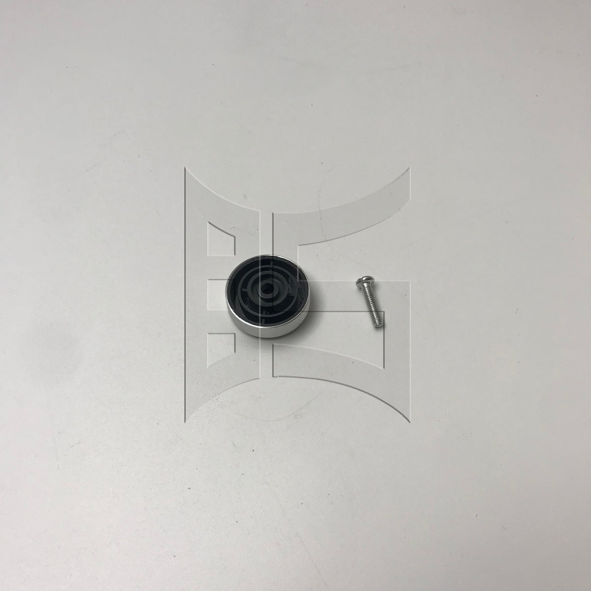 BQLZR 1pc Speaker Isolation Feet 30 x 11mm Silver Amplifier Shock Absorber Foot Pad