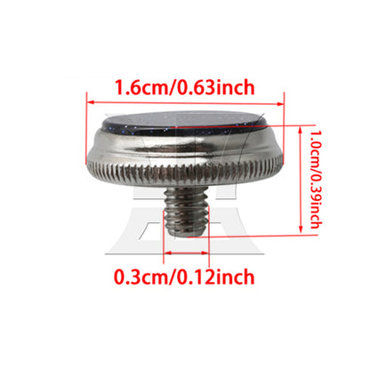 BQLZR 1pc Trumpet Finger Button Blue Sandstone Buckle for Replacement and Repair of Trumpet Finger Button