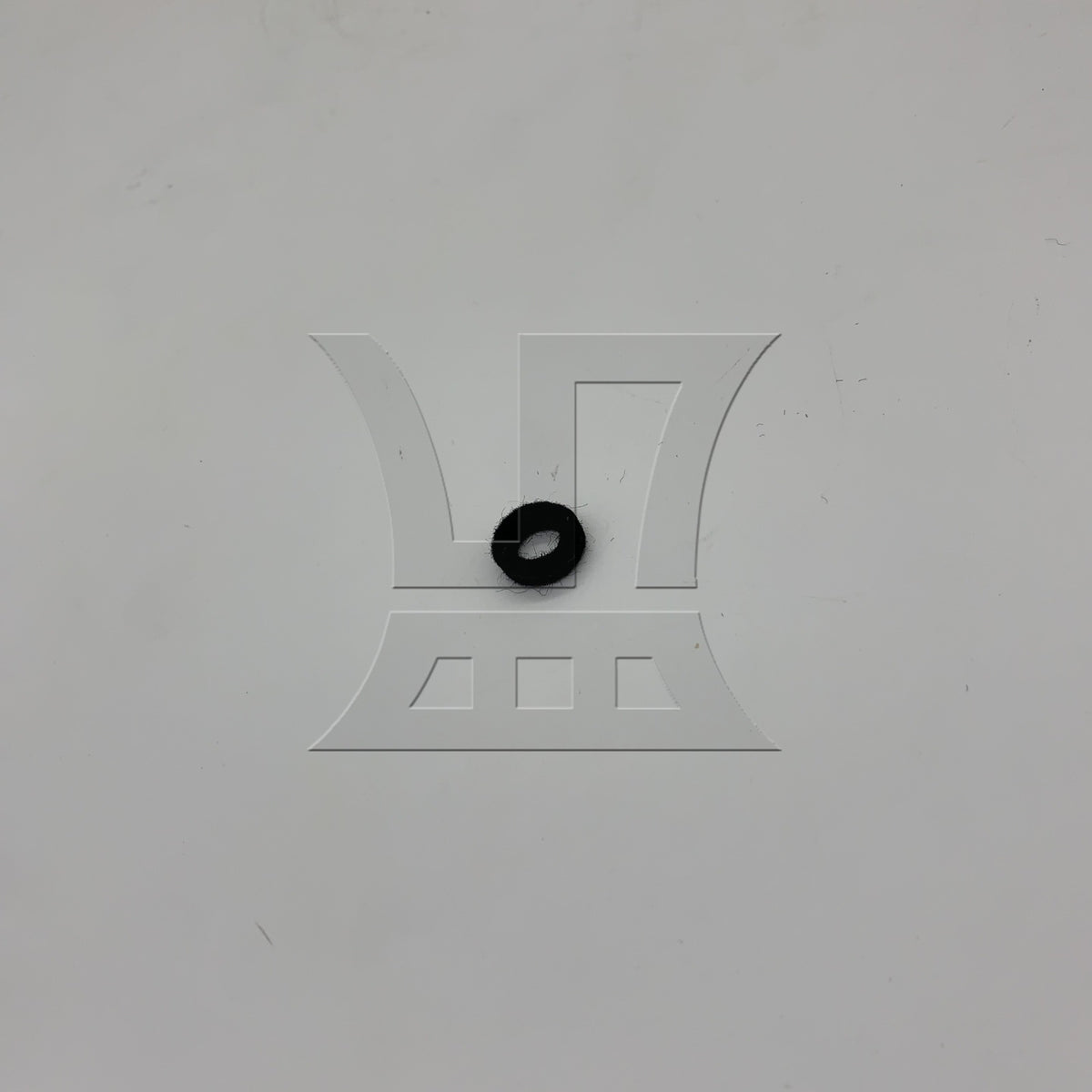BQLZR 1pc Trumpet Black Felt Washer 18X10mm Black Pads Felt Gaskets