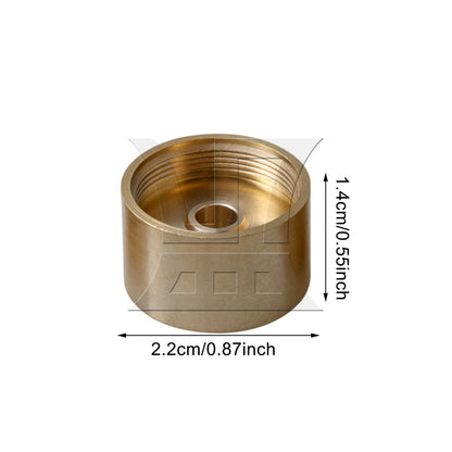 BQLZR 1pc Trumpet Bottom Valve Caps Knob 22 Mm for Brass Instrument Accessories