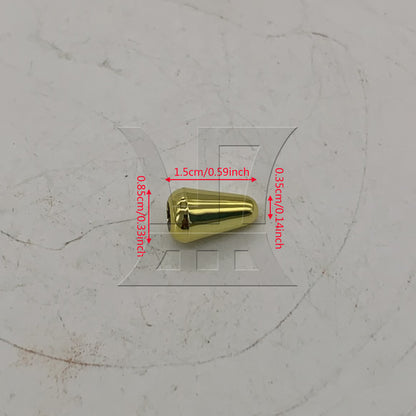 BQLZR 1pc Electric Guitar 5 Section Switch Cap Gold for Shift Gears