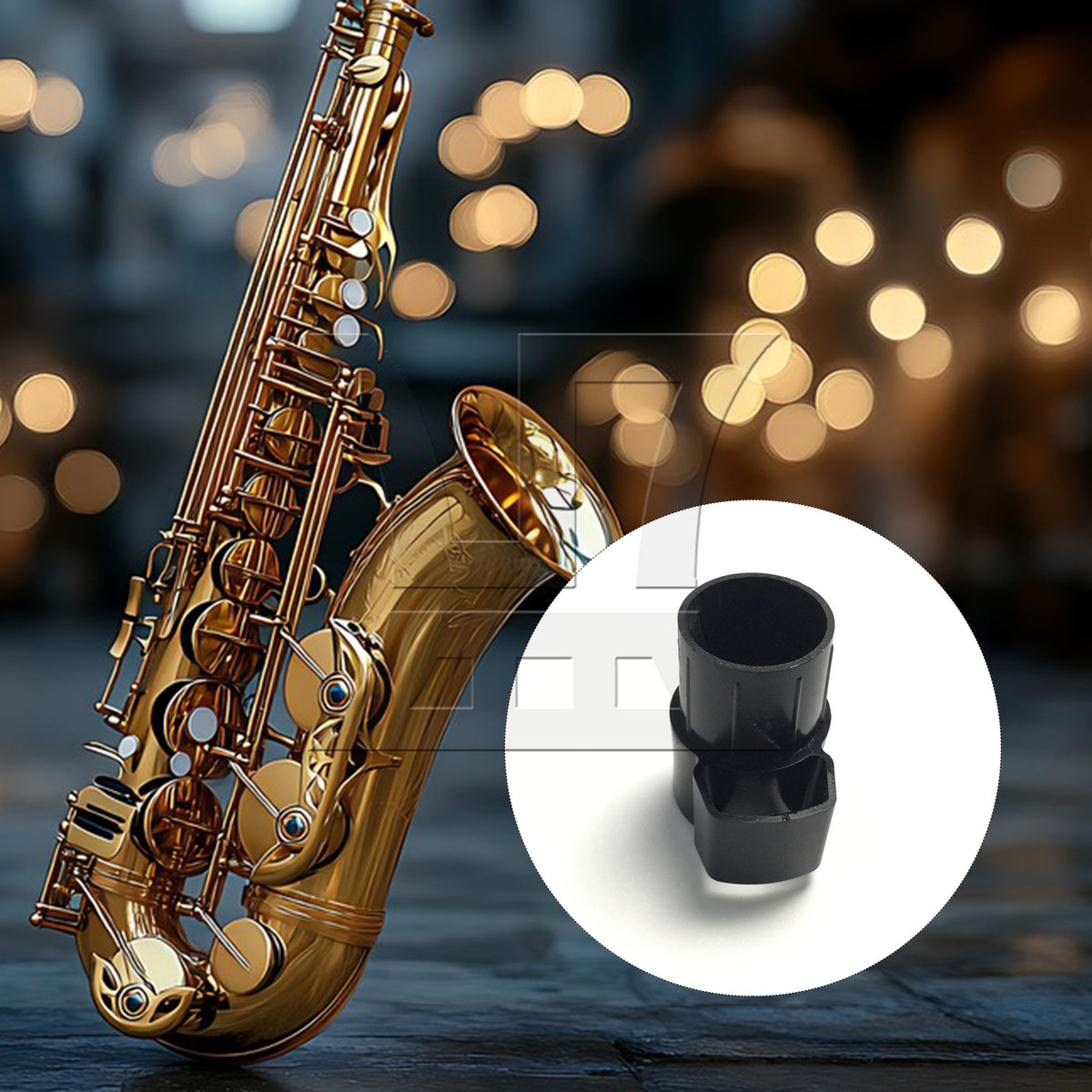 BQLZR 1pc Alto Saxophone End Cap Plug Key Conservator