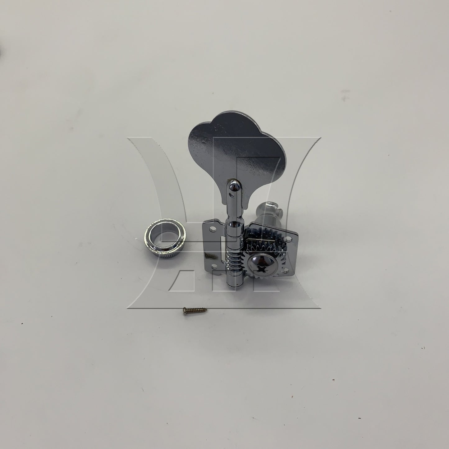 BQLZR 1pc Bass Tuning Peg Chrome Right Fully Closed Button of Electric Bass