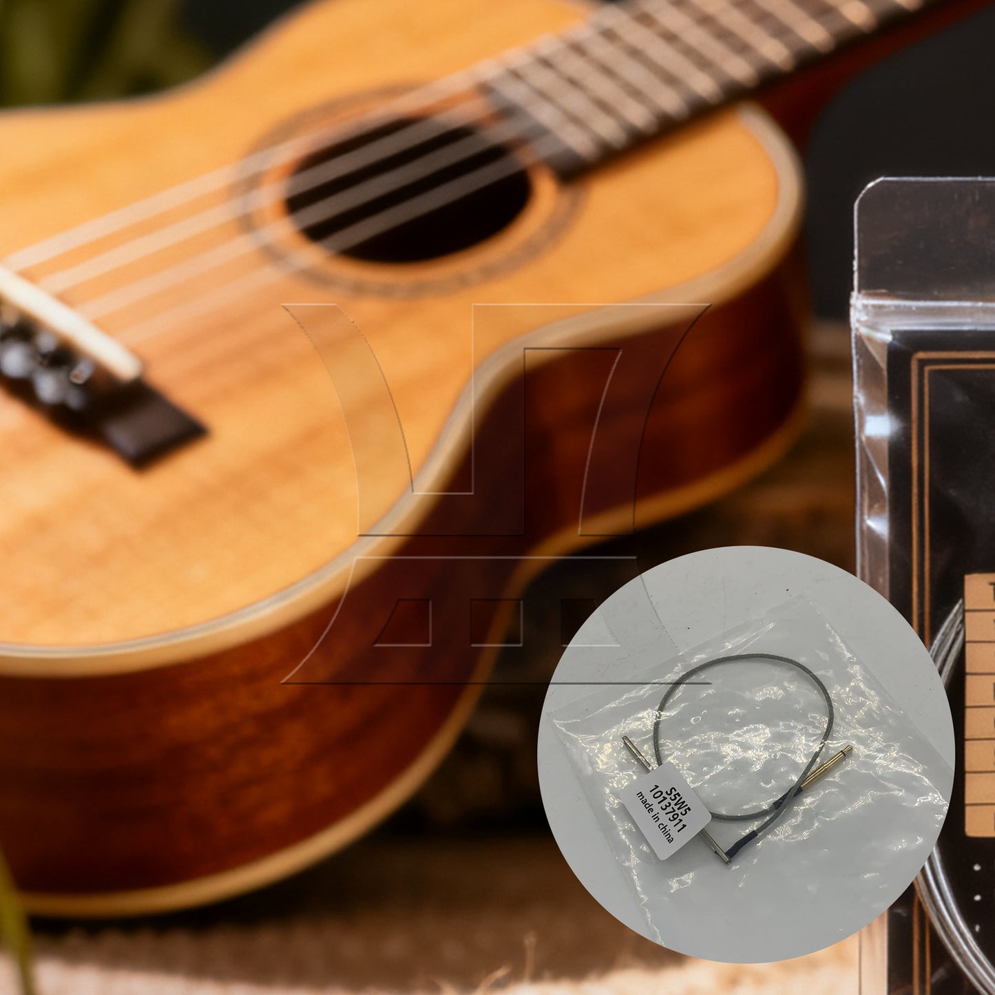 BQLZR 1pc Ukulele Under Saddle Piezo Pickup Special Accessories for Piezoelectric Sound Pickup Bar Hard Rod Ukulele